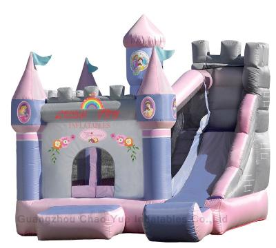 China Inflatable Bouncer Bouncy House with slide for Commercial Use for sale