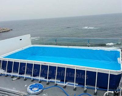 China Hot sale Metal Frame Swimming Pool for water park for sale