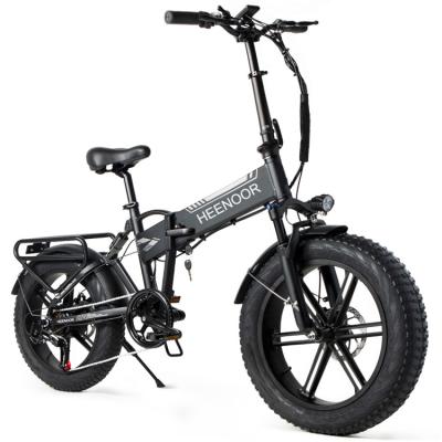 China Aluminum Canada Warehouse Free Shipping 20 inch 4.0 Fat tires 500W e-bicycle Electric folding Bike Fast Folding Electric Bicycle  adult for sale