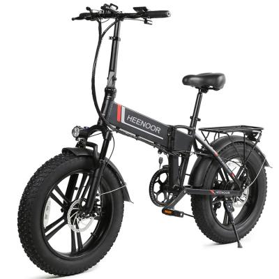 China Aluminum Alloy US Stock No Tax Free Shipping 20 Inch 4.0Fat Tire mountain bike full suspension Foldable E-bike Mountain Electric Bicycle for sale