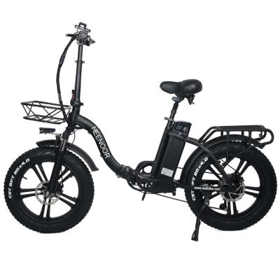 China Aluminum Alloy China Suppliers New style 20inch 4.0 fat tires  electric folding bike bike electric electric motorcycle power torque for sale