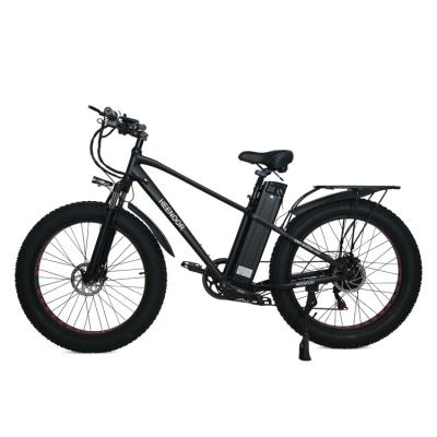 China Aluminum Alloy Ready for Shipment 26 4 0 Fat Tire Electric Mountain Bike Max  Motor Wall Frame Power Battery Torque Time Fun Charging Hub for sale