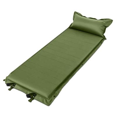 China Lightweight Bed Mattress Sleeping Inflator Built-in Pump Air Bed Outdoor Camping Inflatable Air Bed for sale