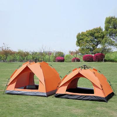 China Ultralight UV-Resistant Waterproof UV Protection Black Coating Portable Outdoor Camping Tents for sale