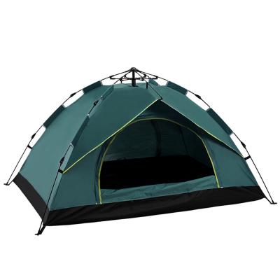 China Wholesale UV-Resistant Outdoor Sunroof Gutters Portable Waterproof Double Layer Automatic Folding Camping Tent for sale