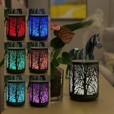 China Reliable Design Household Essential Oil Diffuser Ultrasonic Ceramic Aroma Diffuser Tree 260ML For Home Office Spa for sale