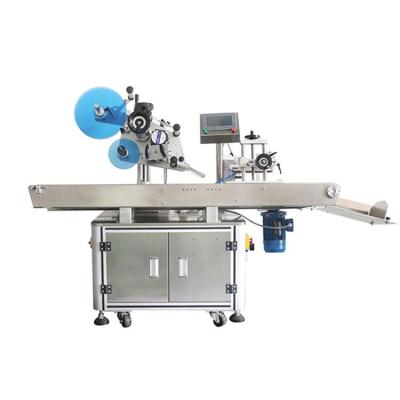 China Factory Supply Mobile Phone Box Label Tamper Proof Automatic Bottle Labeling Machine For Right Angle Labeling Corner Labeling for sale