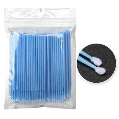 China Convenient and Hygienic Disposable Cotton Pads Sweep Disposable Individual Eyelash Extension Micro Eyelash Extension Detergent Applicators Brushes for sale