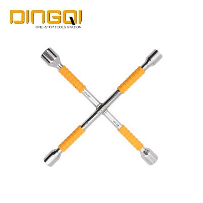 China High Quality Eco-friendly Cross Rim Socket Wrench For Wheel Nut Auto Repair Car Service Tools Cross Wrench for sale