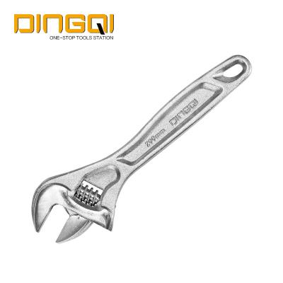 China DingQi Eco - Friendly 12 Inch Adjustable Function Open End Wrench Industrial Wrench Sizes for sale