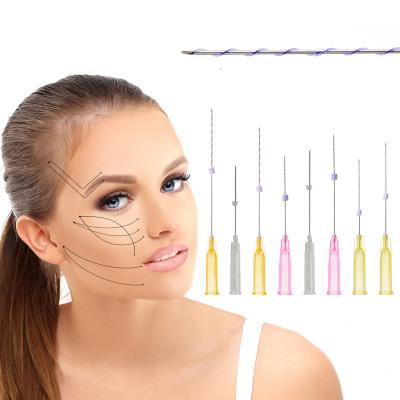 China Peel tighten skin tightening beauty skin care face lifting screw pdo super mono thread in beauty with for sale