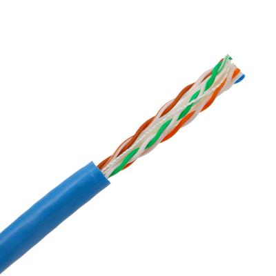 China CCA/CCAE/Because Network UTP Cat6 Lan Cable Blue 305 Meter 23AWG Copper Ethernet Cable Factory Directly 1000ft for sale