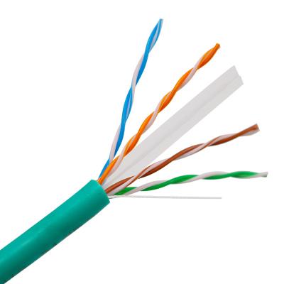 China CCA 0.5mm CCA 24AWG UTP Cat6 Cable 305M for sale