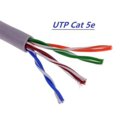 China Because 0.5MM UTP Cat5e Pure Copper Cable 305M for sale