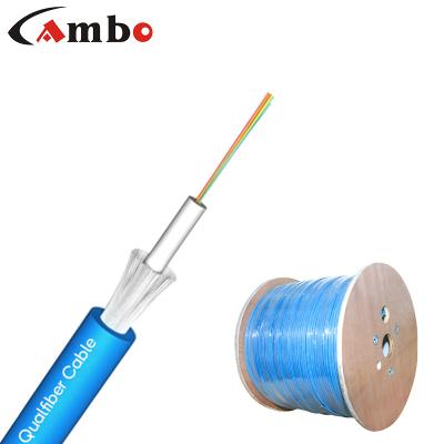 China Aerial/duct/drop cable China made wholesale price GJFXTKV indoor/outdoor fiber fiber optic cable 2 core 4 core drop cable for sale