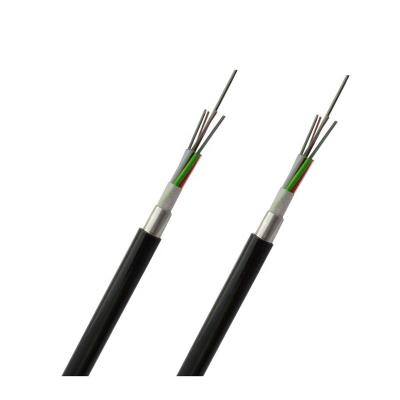 China Pipe Outdoor / Anti Buried Rodent Gyta Gyts Multi Mode 24 48 96 12 Core G652D Fiber Optic Cable Use For Duct for sale