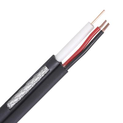 China Premium HDTV/CATV/CCTV Coaxial Cable 1000ft Siamese AL 64/80/96/112/128x0.12 Catv Heliax RG6 or CCA PVC /PE /LZSH Bonded AL CAMBO Foam PE /OEM for sale