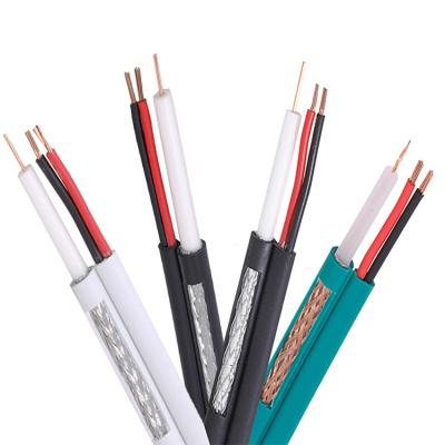 China HDTV/CATV/CCTV Factory Price CCTV RG59 RG6 RG11 Siamese Coaxial Cable Rg 50 Ohm 70 Ohm 1000Ft for sale