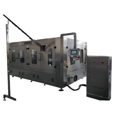 China Automatic High Efficiency Gas Liquid Soda Carbonated Beverage Rinsing Filling Machine for sale