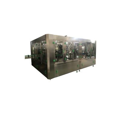 China DCGF type2000-20000bp/h automatic drink soda water and carbonated drinks like cola rising filling capping machine for sale