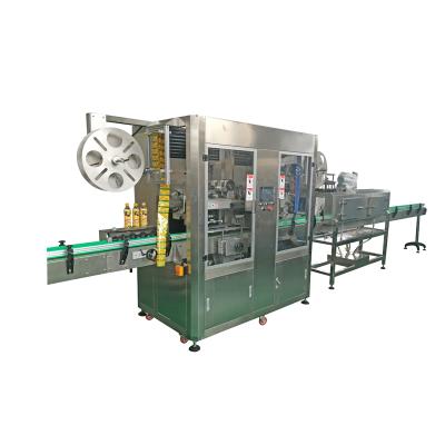 China Automatic Bottle Labeling Machine Sleeve Labeling Machine Beverage Shrink Labeling Machine for sale