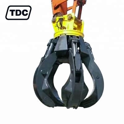 China Q345B Hydraulic Octopus Grab Excavator for sale