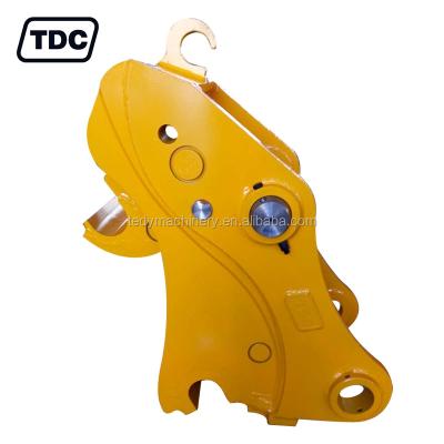 China Building Material Stores SK60 SK70 Excavator Mounted Manual Bucket Hitch Coupler Quick Attachment for sale