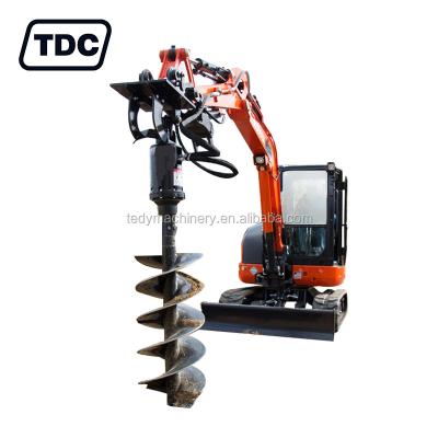 China Heavy Duty Hydraulic Auger Machine For Earth Drilling for sale