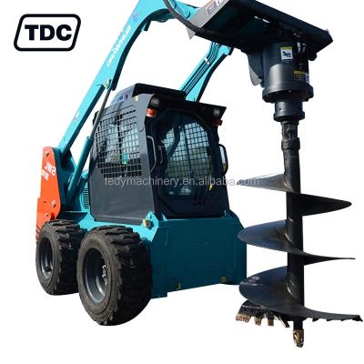 China Heavy Duty Rocky Earth Drilling Hydraulic Flight Auger Continuous Attachment With High Quality Rock Auger Bits for sale