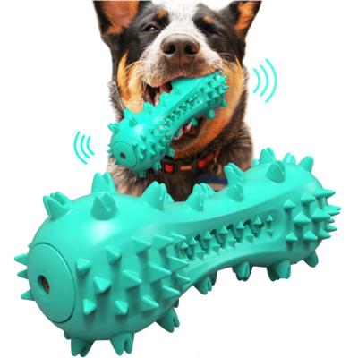 China Viable Rubber Molar Tooth Bite-Resistant Toothbrush Stick Dog Cleaning Toy for sale