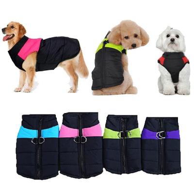 China Viable Hot Selling Outdoor Pet Clothes Coat Waterproof Reflective Winter Jacket Pet Dog Clothes for sale