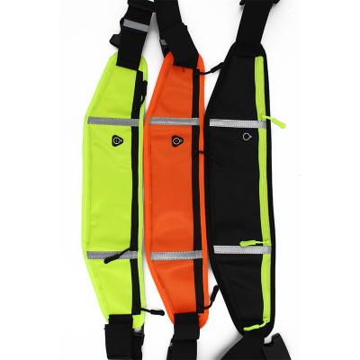 China Outdoor Waterproof Water Proof Mobile Phone Bag Fitness Sports Running Invisible Sports Climbing Belt Bag for sale