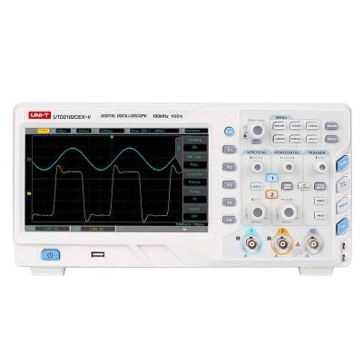 China UNIT Oscilloscope 100MHz 2 Channel Digital Memory Digital Oscilloscope UTD2102CEX-II UTD2102CEX-II en venta