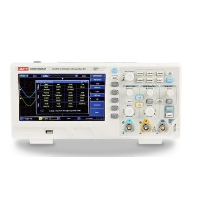 China 2 Channel Digital Oscilloscope 200MHz UNIT Factory Direct Oscilloscope UTD2202CEX+ 336mm*164mm*108mm for sale