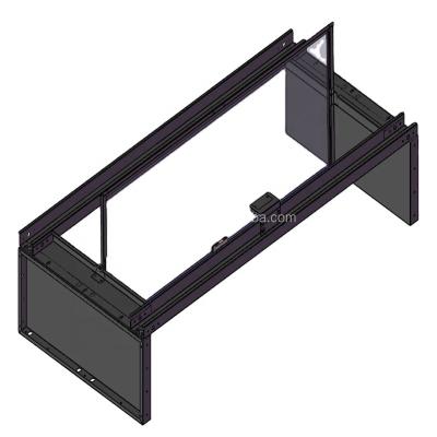 Cina SPCC Cold Rolled Steel Roof Uncelling Aisle Cold Aisle Accessories For Modular Internet Data Center Server High Density Rack Smart Data Center in vendita