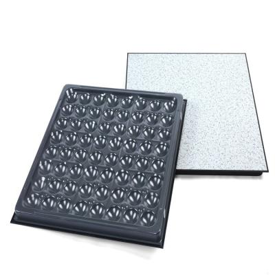 China Electrical Conductivity Top Selling HPL Anti Static Finish Steel Raised Panel Floor Without Edge For Data Center en venta