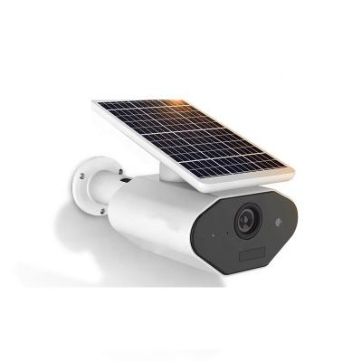 China Tuya Night Vision CCTV WiFi IP Camera 1080P IP66 Rechargeable Solar Security Camera Outdoor Low Power Consumption Solar Battery for sale