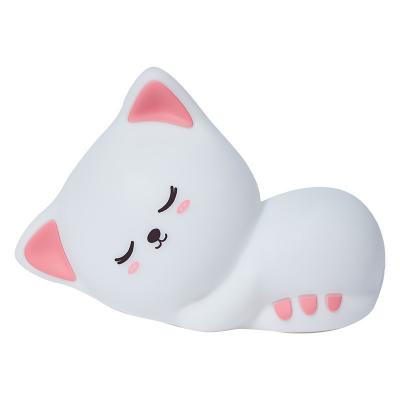 Cina Led Touch Control Light Cute Kitty Kids Night Light Cat Kawaii Room Decor Bedroom Decorations for Baby Toddler Kids in vendita