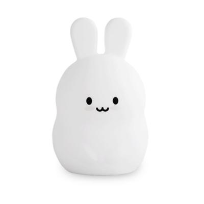 Cina Touch Control & Cute Bunny Night Light Kids Night Light Remote Control Lamp for Girls Boys Rechargeable Silicone Led Baby Night Light Christmas Gifts in vendita