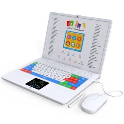 China New Arrivals Educational 3.5 Inch Kids Laptop Computer Teaching Machine With Music Games Study Card Machine Learning For Baby Toys for sale