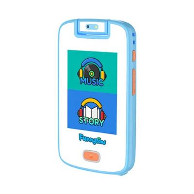 China Build in OEM Kids Flip Mobile Phone Toys CT-P13A with 2.8 Inch Touch Screen Motion Sensing Flip Camera Toy Phone For 90 Kids Games for sale