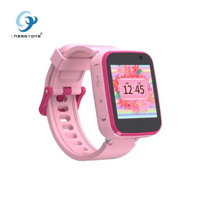 China Hot Selling Pedometer Customize 2023 Kids Smart Watch CT-W20X With Dual Camera Plays 7 Games Parental Control For 7-12 Years Old Kids for sale