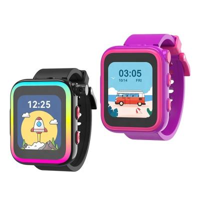 China Take Pictures OEM ODM High Quality Educational Toy Kids Music Player Smart Watch With Dual Camera Pedometer Stop Works Smart Watch For Child for sale