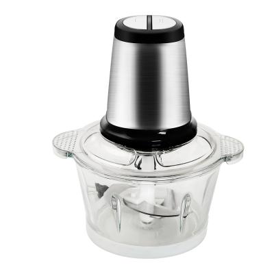 China Easy Operate Household Mini Food Processor Garlic Vegetable Chopper Thin Cutter Electric Meat Grinder with 4 Knives for sale