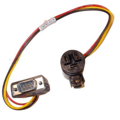 China Automotive 3 Pin Male Connector Adapter DB 9 Pin Lightweight Automotive Wiring for sale