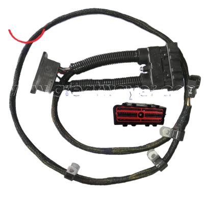 China Engine Wire Harness 80 Pin ECU Connector Cumins Mesh Engine Wire Harness for sale