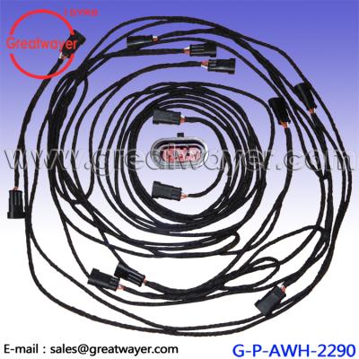 China Automotive 4 Pin Connector Protect Cotton Strip CAN New Energy Wire Harness for sale