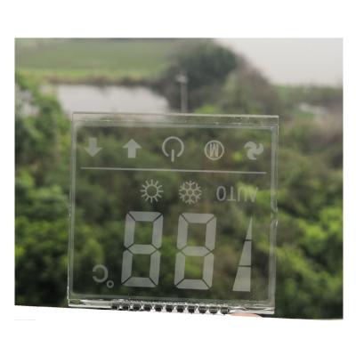 China Foresight Small Segment 2.34 Inch Transparent Glass LCD Display For OLED , PDLC Replacement for sale