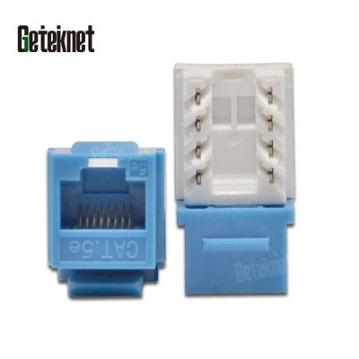 China Keystone Modular Ethernet Coupler RJ45 Cat6 Keystone Accepting Wire 22-26AWG UTP 8P8C Cat5e Cat6 Jack RJ45 Jacks Jacks RJ45 for sale