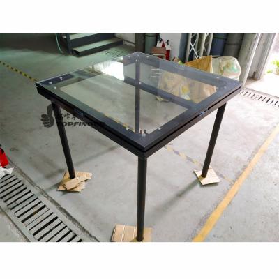 China 15mm / 18mm High Quality Glass Wedding Stage Portable Acrylic Glass Platform For Swimming Poor for sale